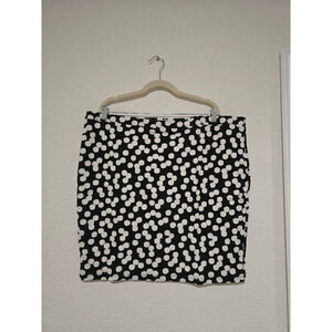 NWOT Leota Cluster Dot Mini Pencil Skirt 1X